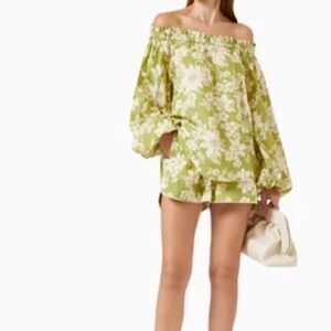 ALEMAIS Leisa Shorts in Organic-cotton size 2 NWT